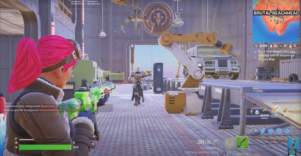 How to find Megalo Don in Fortnite (The Great Leviathan Heist)